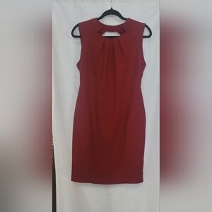 Kardashian Kollection Brick Red Mini Dress